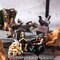 19pcs Halloween Mini Figurines - Creative Miniature Skull Heads(A)